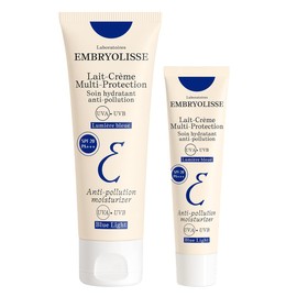 Embryolisse SPF 20 PA++++ Protection Cream, 1.4 fl oz (40 + 15 ml), Extra Set, Moisturizing, Sunscreen, Makeup Base