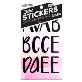 ArtSkills 2" Sticker Letters & Numbers, for Posters, Crafts and Projects, 1-Pack, Black Handwriting,PA-6195A
