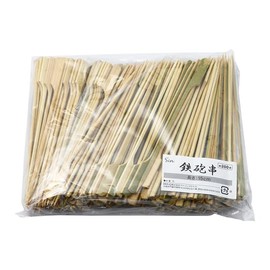 Teppon Skewers, 5.9 inches (15 cm), 200 Pieces, Bamboo Skewers, Yakitori, Skewers, Barbecue, Skewers