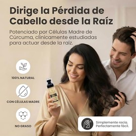 Vitasei Activador de Crecimiento Capilar con Células Madre Capilia Longa | Con Péptidos, Factores de Crecimiento y Arginina, Estimula Folículos, Ácido