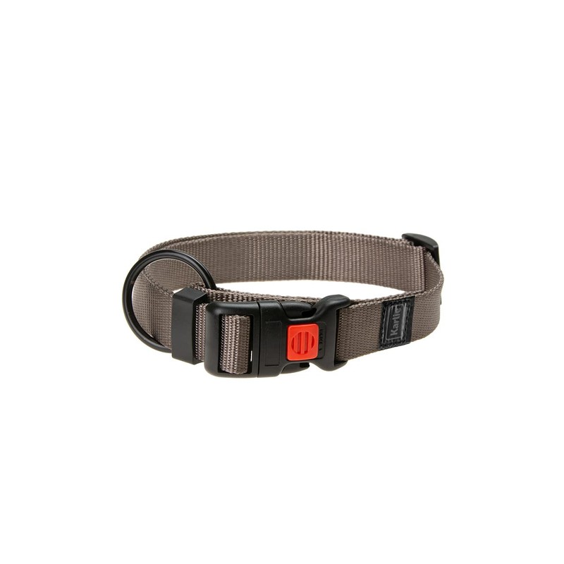 Karlie 67749 Plus Adjustable Collar with Safety Clasp, 10 mm,