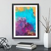 Ticket To Ride Abstract Framed Print for Living Room Bedroom