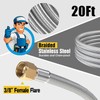 20Ft High Pressure Braided Propane Hose Extension with Fittings -Conversion