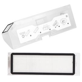 Dust Bin Box Compatible with Roborock Q Revo Robot Vacuum Cleaner/Roborock P10 Vacuum Cleaner - Waste Collection Dustbin Box Replacement Accessories Spare Parts