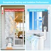 AC Window Seal Kit,10 x 71 Inch 3-Layer Portable Air