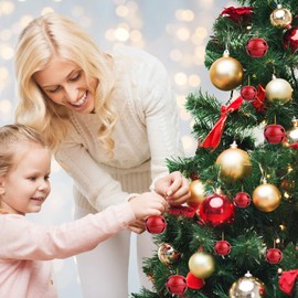 KUUQA 36 Pcs Christmas Jingle Bells Craft Bells Christmas Bells with Star for Christmas Party Christmas Tree Wreath Ornaments Holiday DIY Decorations