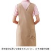 Nursery Care Apron (Smooth Touch), Back Pocket, Long Length, Women's,