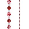 RAZ Imports 2022 Merrymint 6ft Peppermint Candy Garland