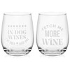 Sand Everywhere - 2 Pack Cute Wine Glasses - Perfect
