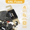 3Pcs 500 Amp 32VDC ANL Blade Fuse, Car Fuses, Marine