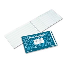 Ekonomik E20 Wirebound Check Register Accounting System, 8 3/4 x 14 3/4, 40 Pages
