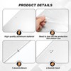 Fabbay 2 Pieces Door Kick Plate Kick Plates Aluminum Plate