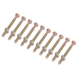 Crib Screw Kit Set of 10 Universal Durable Crib Screws (M6x70mm)