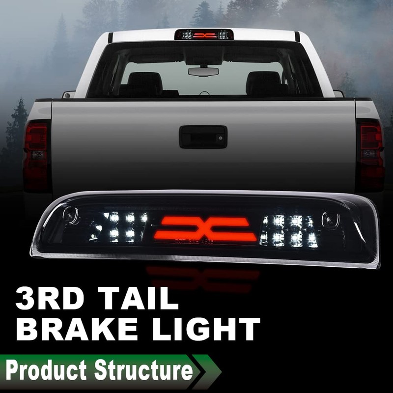 GRAND ORANGE LED 3rd Brake Light Compatible with 2014-2020 Chevy
