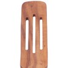 2pcs Slotted Turner Spatula Simple Wooden Spatula with Long Handlefor