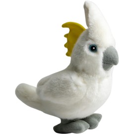 Carl Dick Cockatoo approx. 18 cm plush toy, stuffed toy, cuddly toy 3671