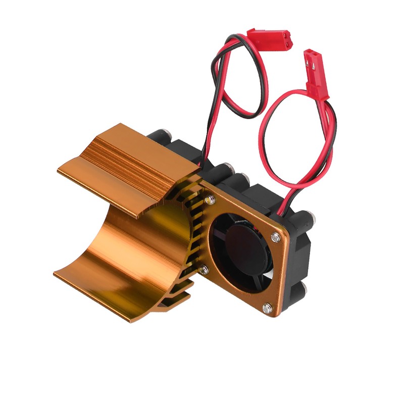 540 / 550 Motor Twin Cooling Fan Heat Sink With