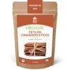 SPICY ORGANIC Ceylon Cinnamon Sticks 4 oz – True Cinnamon