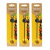 Rosewood 3 X METAL FRUIT & VEGETABLE SPEAR HOLDER PARROT