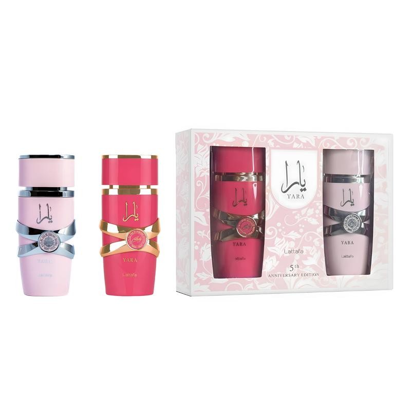 Lattafa Yara 5th Anniversary Edition 2-Piece Gift Set for Women