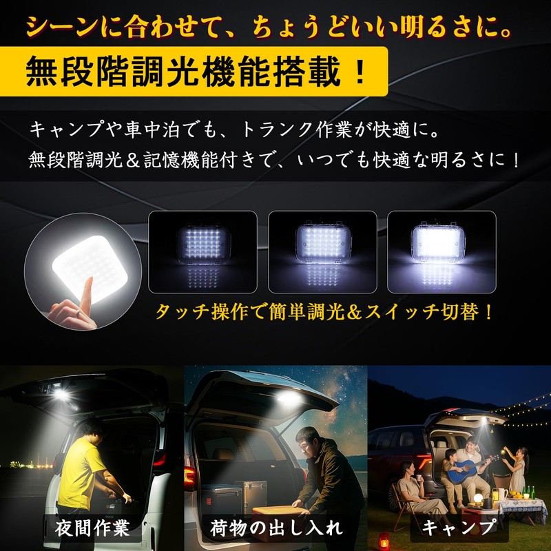 Perrace Alphard/Vellfire 40 Series Extra Luggage Lamp, Equipped with 36