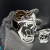 Emblem Badge Gorilla Mirror Emblem Badges Car Truck (2 BADGES)