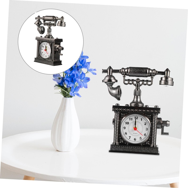 ULTECHNOVO 2pcs Mini Multifunctional Electronic Alarm Clock Cute Creative Mini