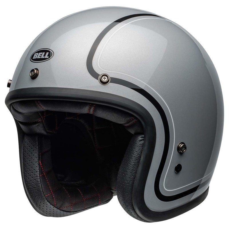 BELL Custom 500 Open-Face Motorcycle Helmet (Gloss Chief Gray -