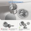 BOTEMY Stainless Steel Sink Drain Strainer 3-1/2 Inch Kitchen Sink