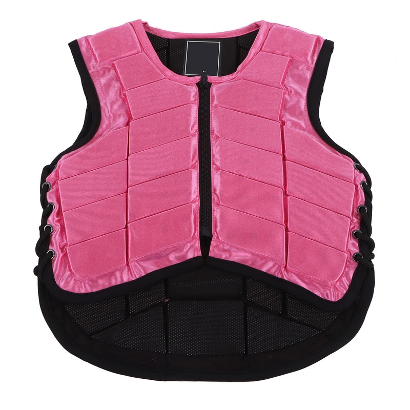 Kids Equestrian Vest Foam Padded Safety Horse Riding Protective Gear