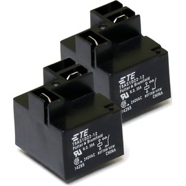TE Potter & Brumfield (1-1419104-7) T9AS1D22-12 (Pack of 2) 30A Relay 240VAC 30 amps 240 Volts, SPST NO