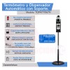 Seguridad Total Kit Termometro Automatico + Dispensador De Gel Y