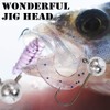 Lead Jig Head Soft Lure Fishing Bait Hook for Saltwater