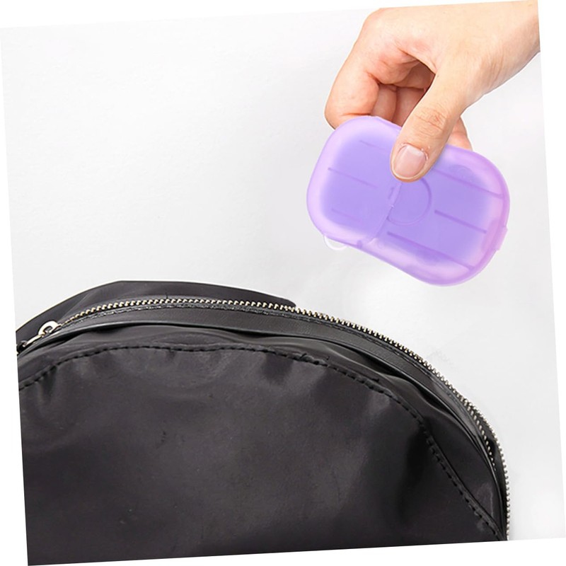 KOMBIUDA Travel Essential 4 Boxes of Soap Paper for Travel