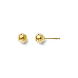 FJC Finejewelers 14k Yellow Gold Polished 5mm Ball Post Earrings