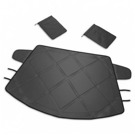 Autotech Park Snow Windshield Cover Compatible with 2011-2017 Nissan Juke, Custom-fit Windshield Cover for Snow, Ice and Frost, Comes with Rear Mirror Cover