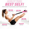 Upgraded Pedal Resistance Band with Handles Exercise Bands for Women