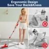 ITTAHO 2 Pack Grout Brush with Long Handle, Swivel Cleaning