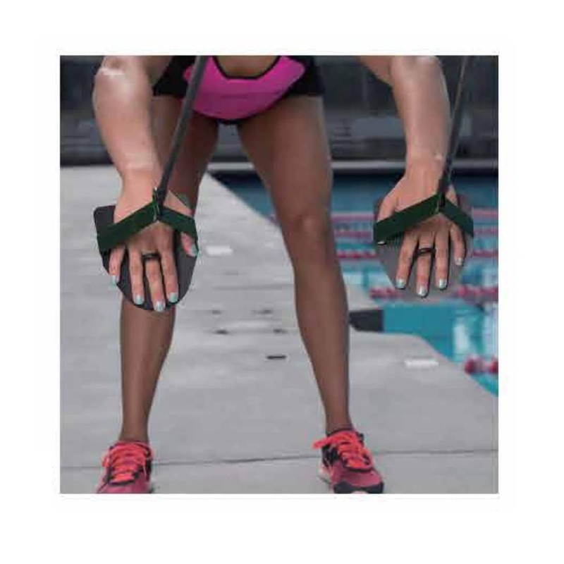 Soltec-swim Swim Training Tube Stretch Cord with Paddle