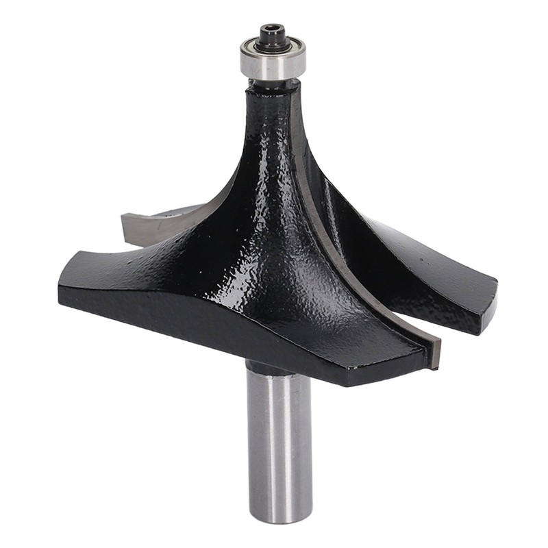 Roundover Router Bit 1/2in Shank 1/2x3‑1/2 Tungsten Carbide Round Over