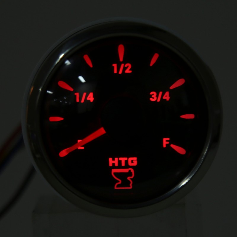 2in Pointer Sewage Gauge 0‑190Ω Signal with Backlight IP67 Waterproof