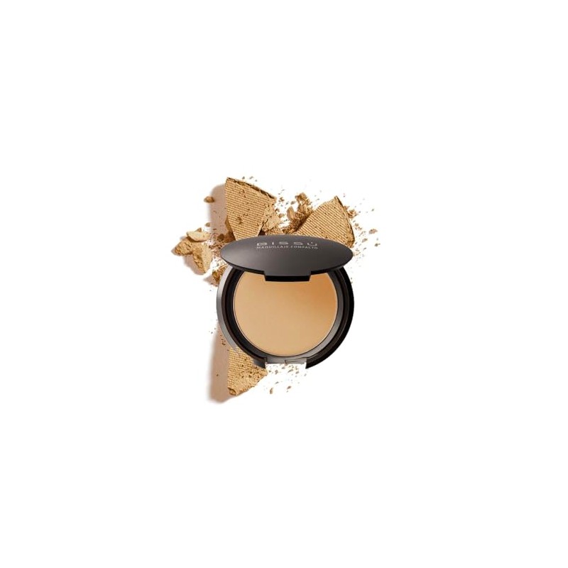 Maquillaje Compacto en Polvo Bissu | 15 Tonos disponibles Acabado