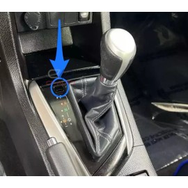 Toyota 14 - 19 TOYOTA COROLLA SHIFT LOCK RELEASE BUTTON COVER TRIM CAP BLACK OEM NEW