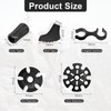 pangdapengpeng Trekking Pole Accessory Set, Consisting of Rubber Buffer for