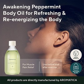 AROMATICA [AROMATICA]Awakening Body Oil 100ml #Peppermint & Eucalyptus