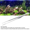 Aquarium Tweezers Long Handle Straight Stainless Steel Multifunction Fish Tank