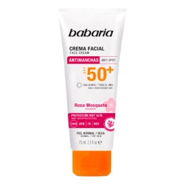 Babaria Crema Facial Antimanchas Spf Protección Muy Alta Normal Seca Día