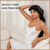 DEMAZALO Silk Long Bonnet for Braids & Curly Hair, Silk