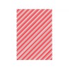 Captive Decals Christmas Candy Cane Stripes 5 x 3.5 Inch