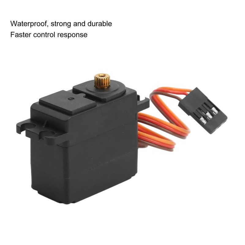 2 Pieces RC Steering Gear Servo Waterproof Digital Standard 2.2